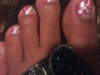 Pinky Toes w/ Rhinestones