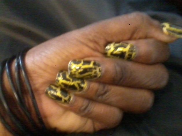 Ist time trying crackle &quot;yellow&quot;