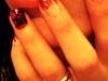Bloody Nails and Spiderweb for Halloween