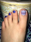 Blue Gel With Jamberry