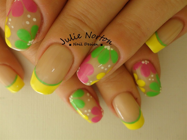 Spring Flower Nails 2