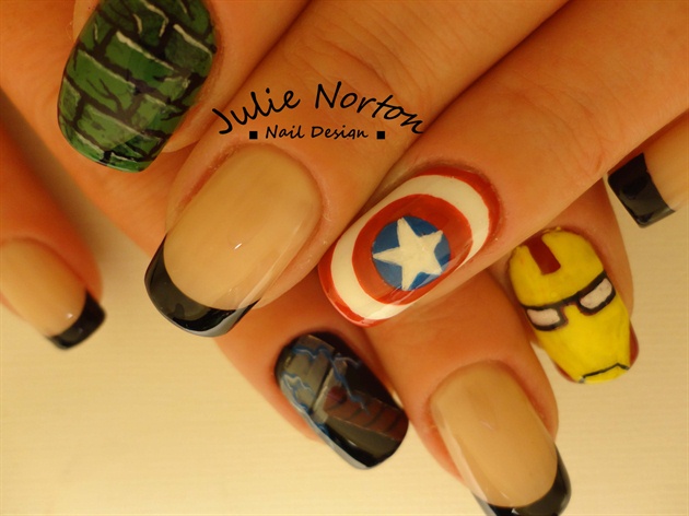 Avengers Nails