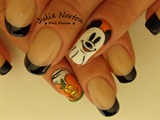 Halloween Mickey Nails &lt;3 