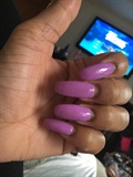 Purple Gel Nails 