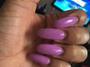 Purple Gel Nails 