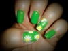 sweet daisy nail art