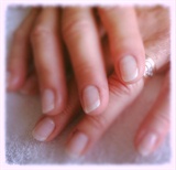 French On Natural Nails