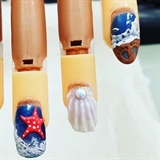 Ocean nail design