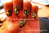 Colorful Boxes Nails