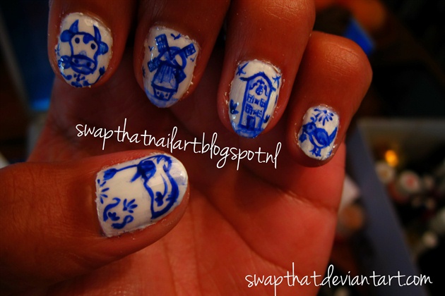 Delfts Blauw Nails