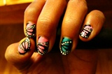 Butterfly wings nails