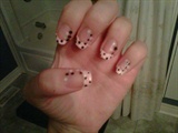 Mani with polka dots!