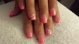 Pink and White French