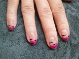 pink and tiger stripe Fill