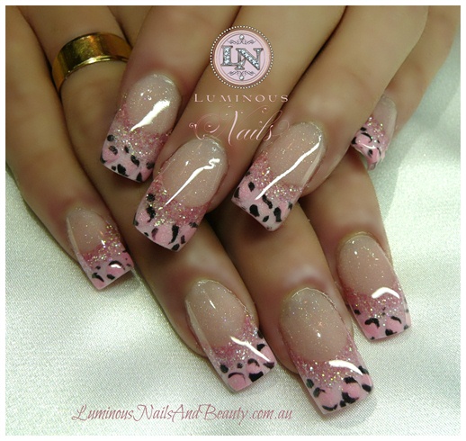 Baby Pink Leopard Print