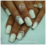 White with Bling!