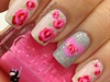 Pretty Rose Nails