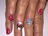 Minnie And Mickey Mouse Nails