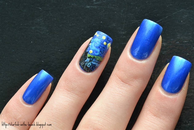 3. Starry Night Nail Design - wide 8