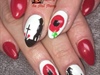 Lest We Forget Freehand Nailart 