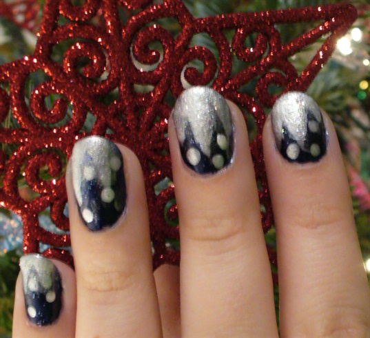 Winter Icicle Nails