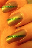 Metallic glitter green 