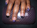 Purple and Black french