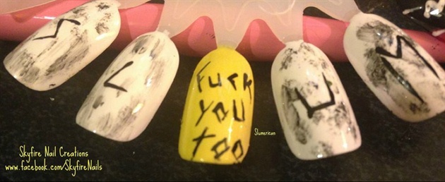 Yelawolf Themed Nails!!