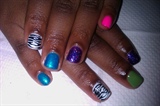 my daughters jazzy nails