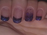 So-so Gelish and glitter