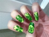 St. Patricks Day nails