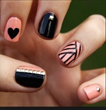 Pink And Black Designs