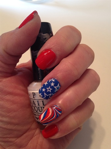 Memorial Day Manicure 