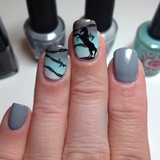 Western Inspired Manicure 