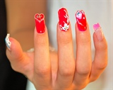 Tootsing Nail Heart, Flower &amp; Wave.