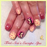 Pink &amp; Yellow &amp; Butterfly