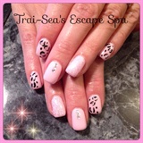Light Pink With Leopard 