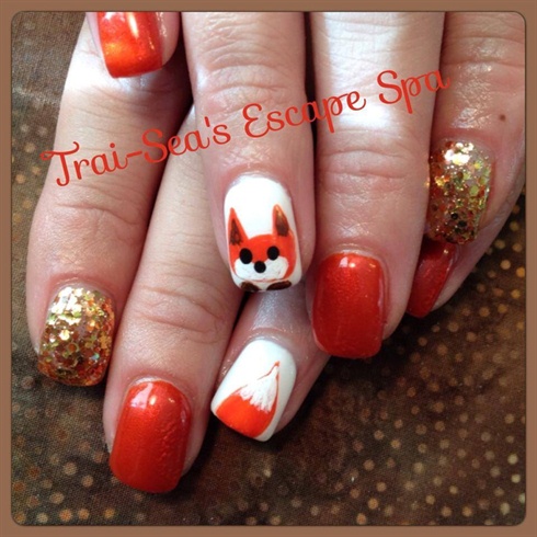 Foxy Nails - Hand Painted