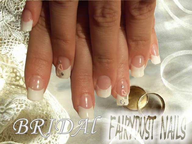 BRIDAL FRENCH MANICURE 
