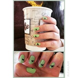 Minted Coloured Nails