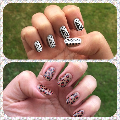 Leopard &amp; Tribe Nails