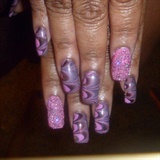 micro beads &amp; water marble