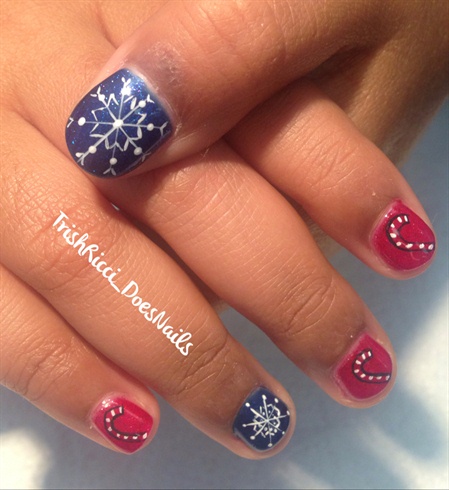 Snowflakes And Candy Canes