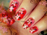 coral and floral
