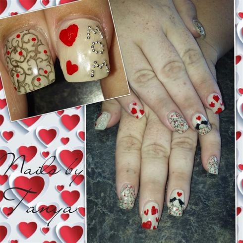 Mothers day nail art