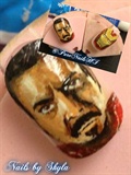 Iron Man&#39;s 2 faces! Nails by Shyla