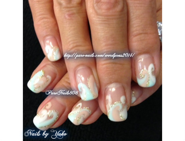 French Wave Nails