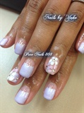 Lovely Flower Nails by Trump Gel