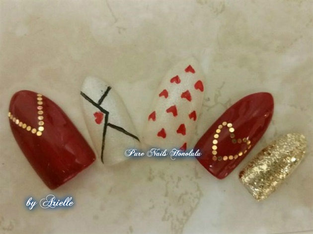Heart Nails