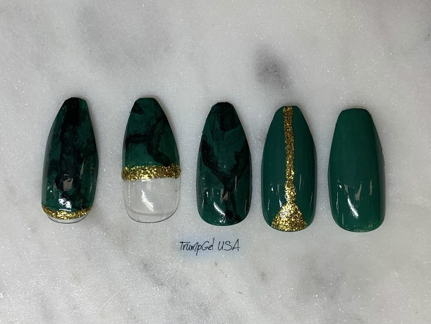 Green Jade Nails